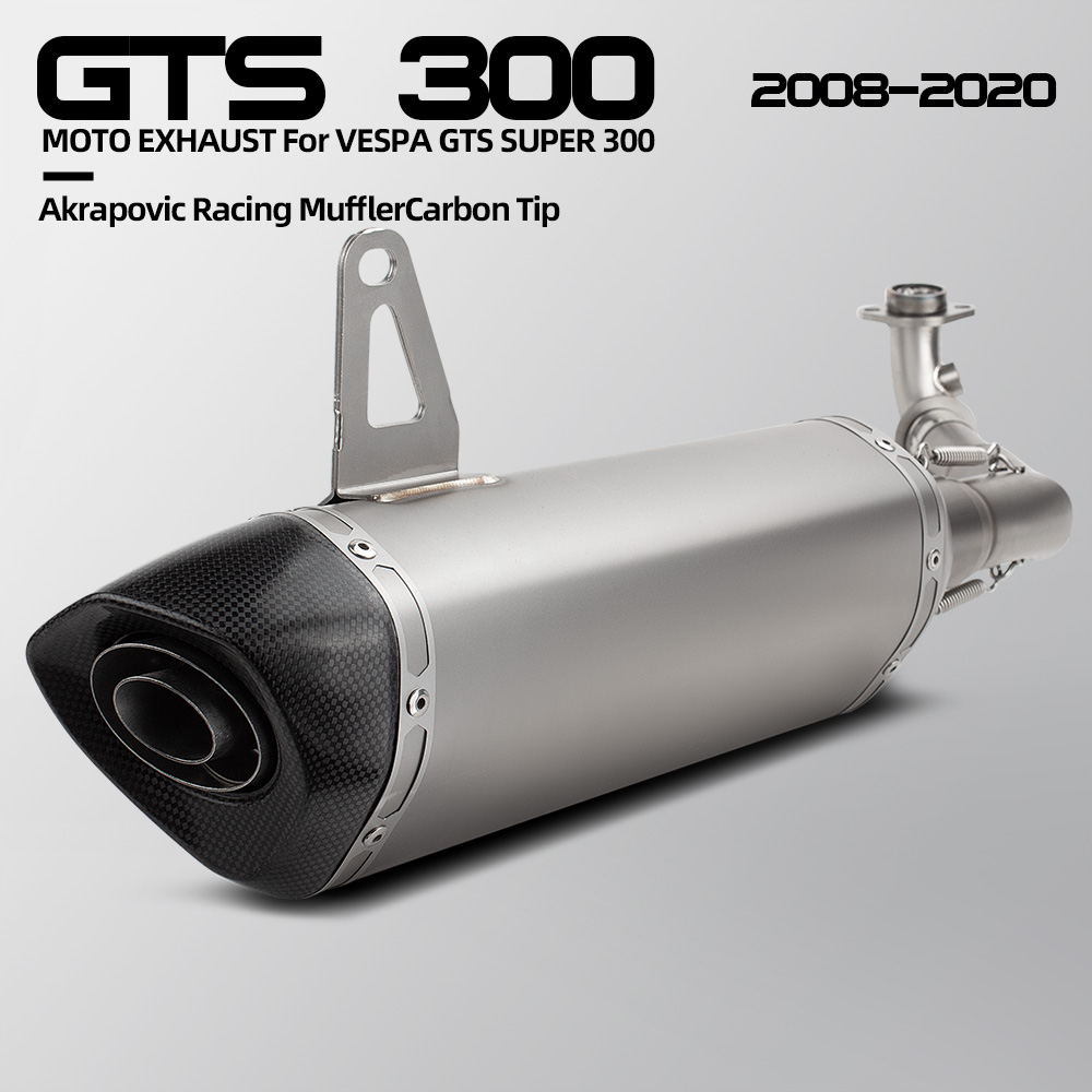 Tech Accessories - Knalpot motor Vespa GTS300 Super/Touring GTS