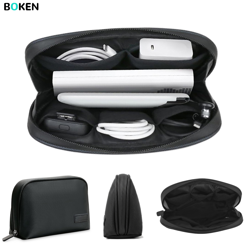 Tech Accessories Travel Bag - Kantong Teknologi Tahan Air Ringan, Tas