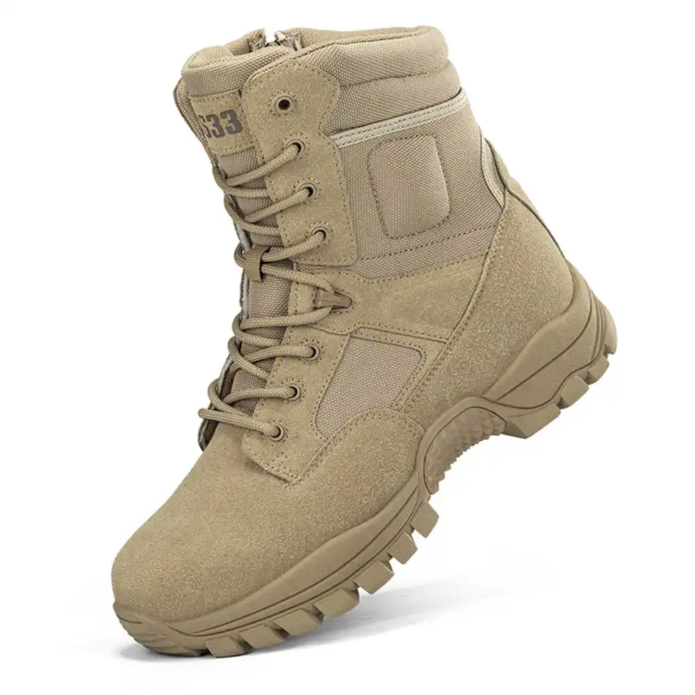 Tech Accessories Luxury - Sepatu boot kulit asli antiselip, sepatu