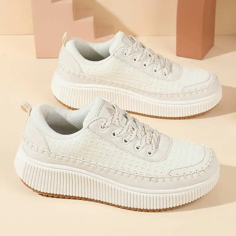 Tech Accessories Luxury - Sepatu kets flat wanita, sepatu Sneakers