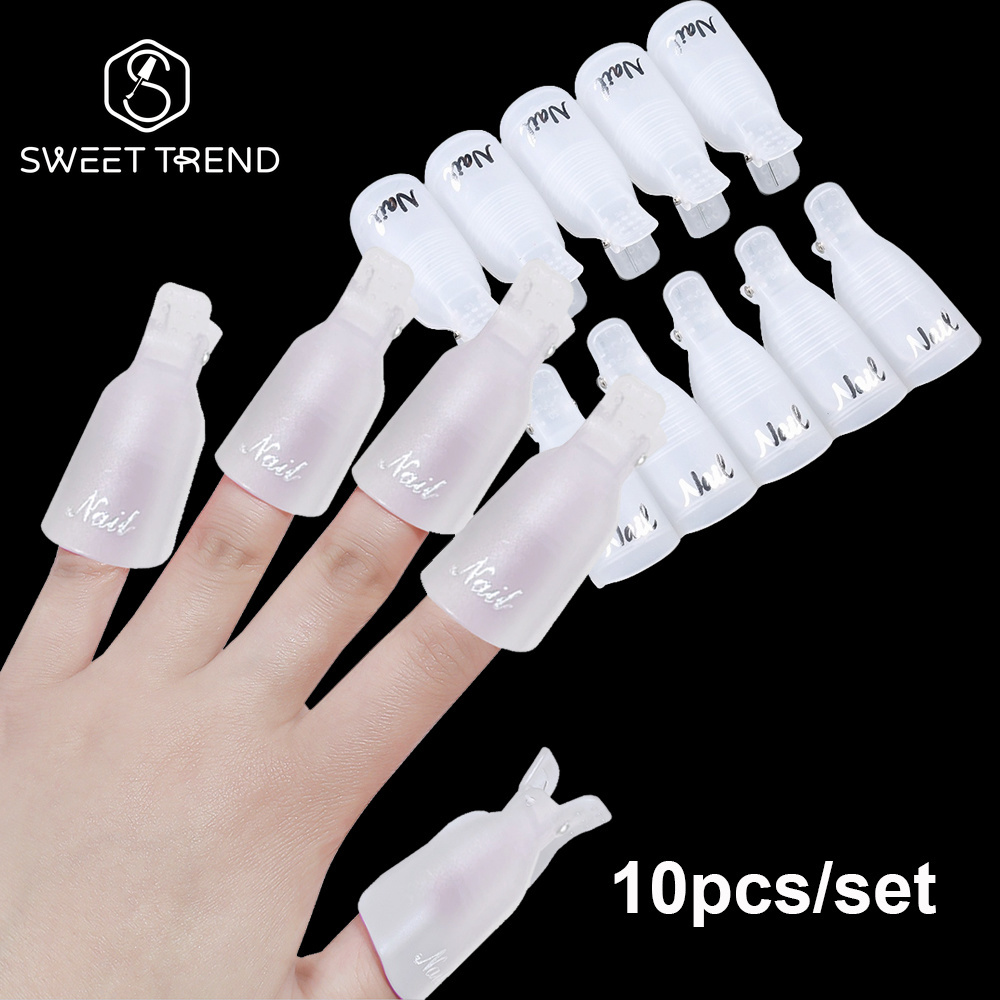 Nail Tech Accessories - SWEET TREND-10Pcs/set Klip Penjepit Penghilang Cat