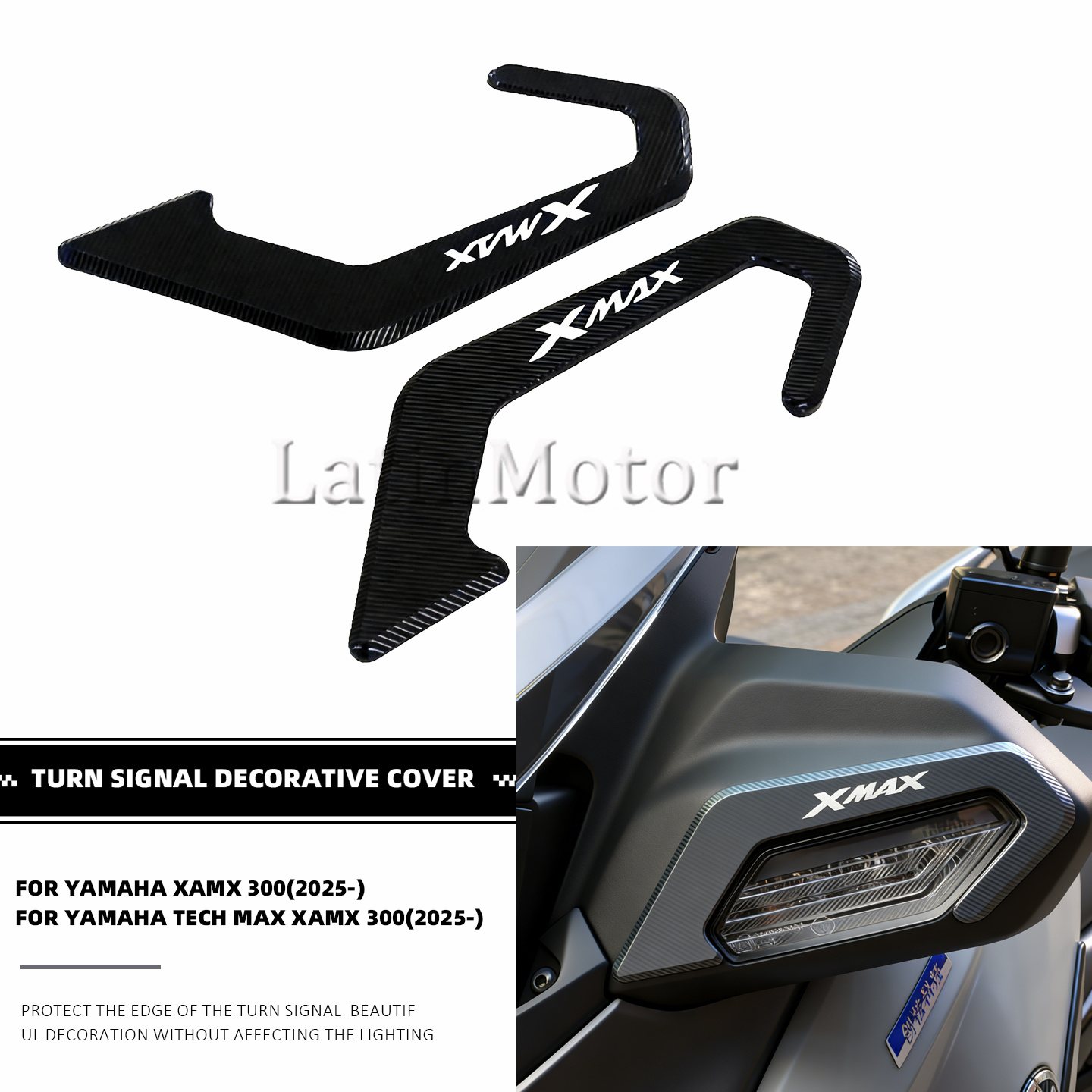 Xmax Tech Max Accessories - Untuk Yamaha XMAX300 XMAX TECH MAX