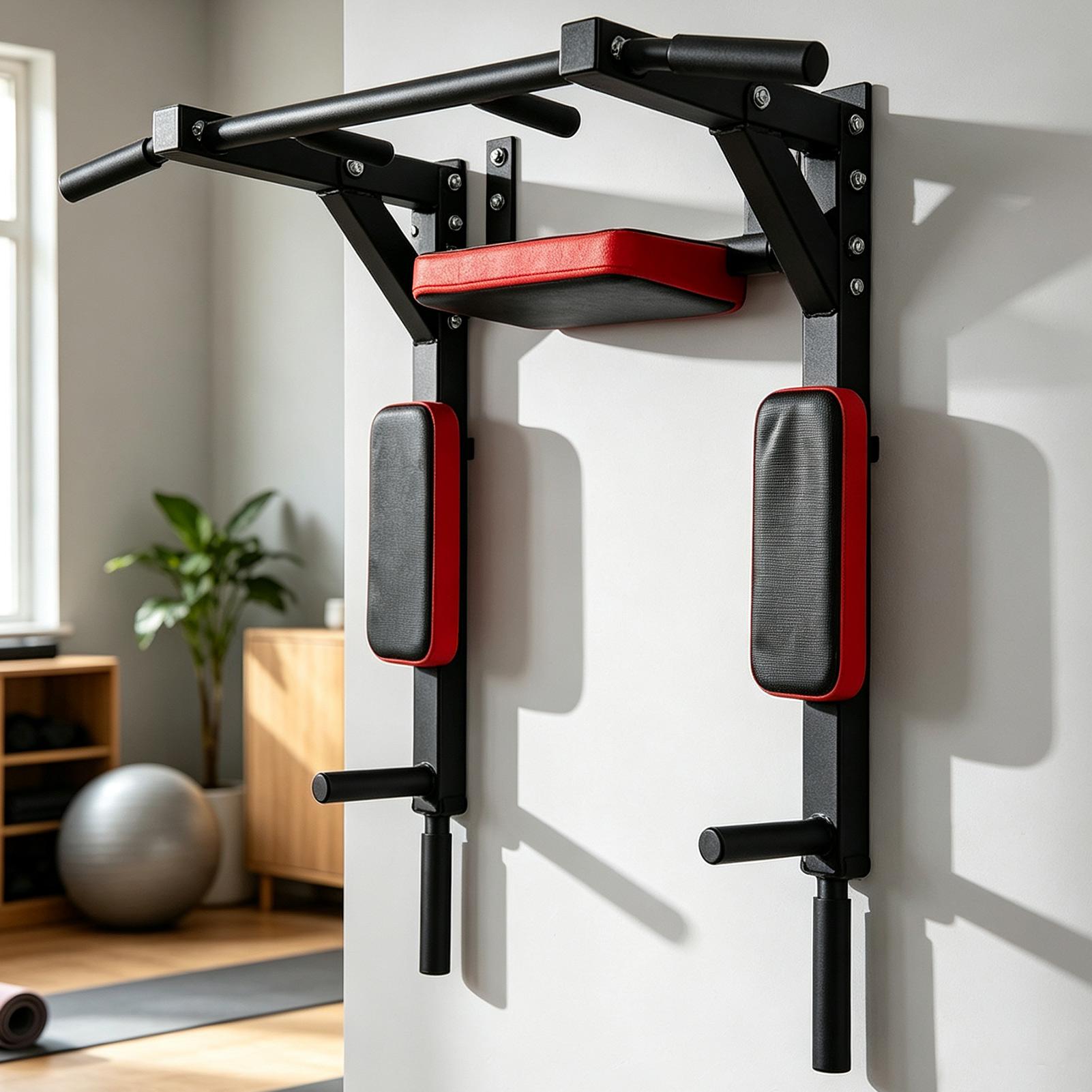 Tech Accessories - Bar Pull-up Dinding Multifungsi, Horizontal Bar,