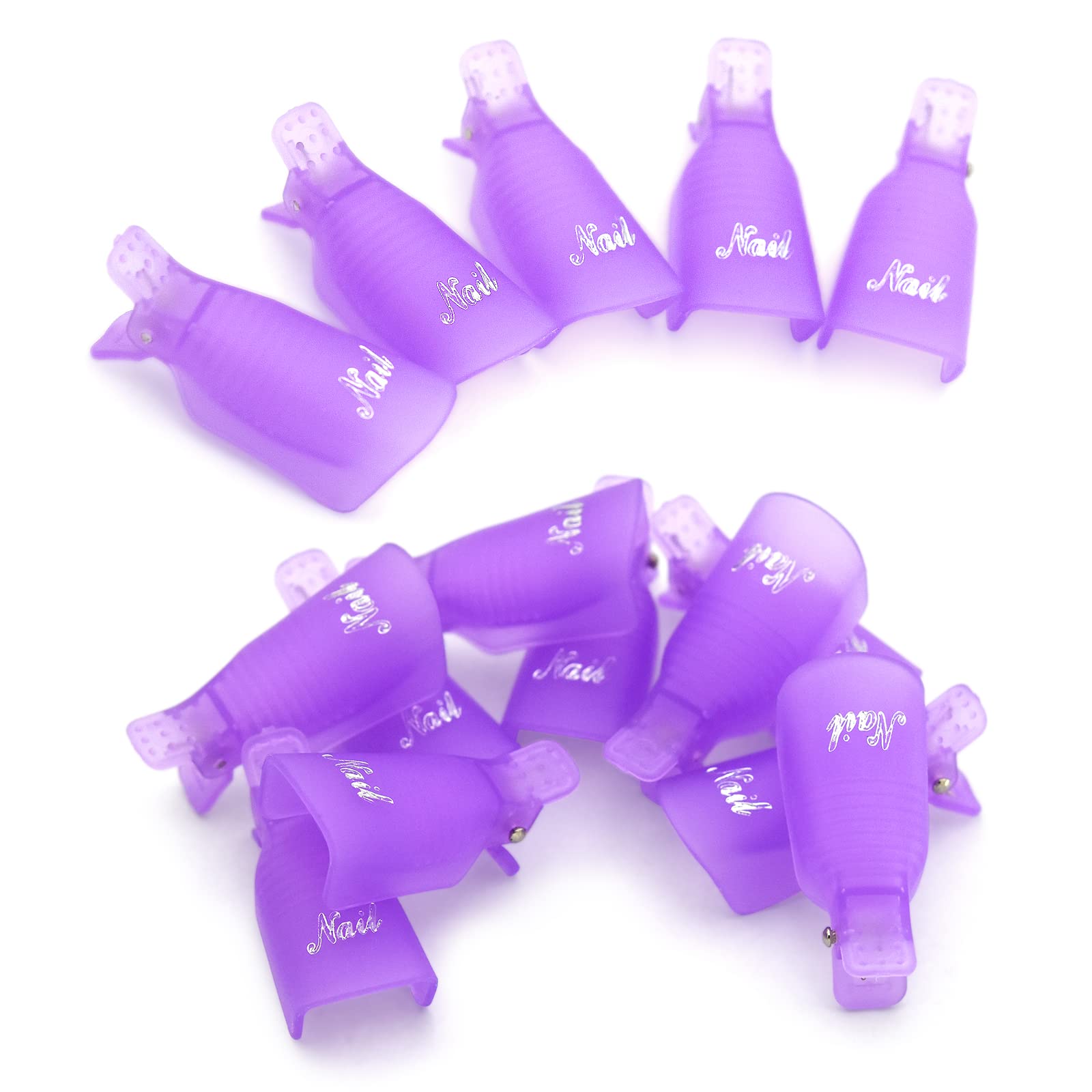 LULAA 10 Buah/16 Buah Klip Tut - Nail Tech Accessories ulasan dan harga