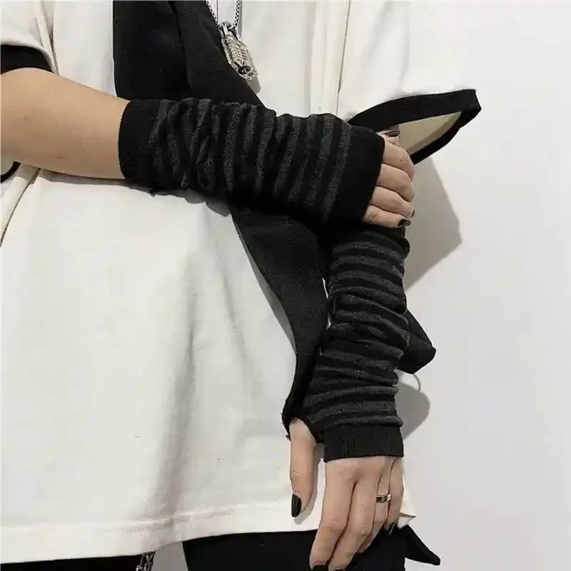 Sarung Tangan Tanpa Jari Panja - Y2K Tech Accessories ulasan dan harga