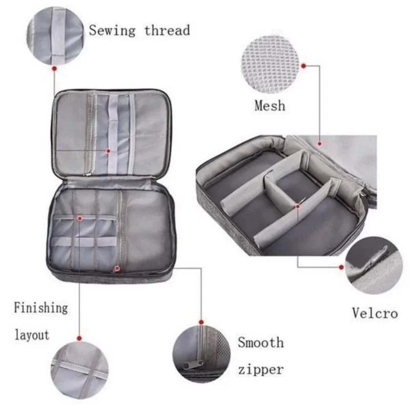 Tas Organizer Elektronik untuk - Tech Accessories Travel Bag ulasan dan harga