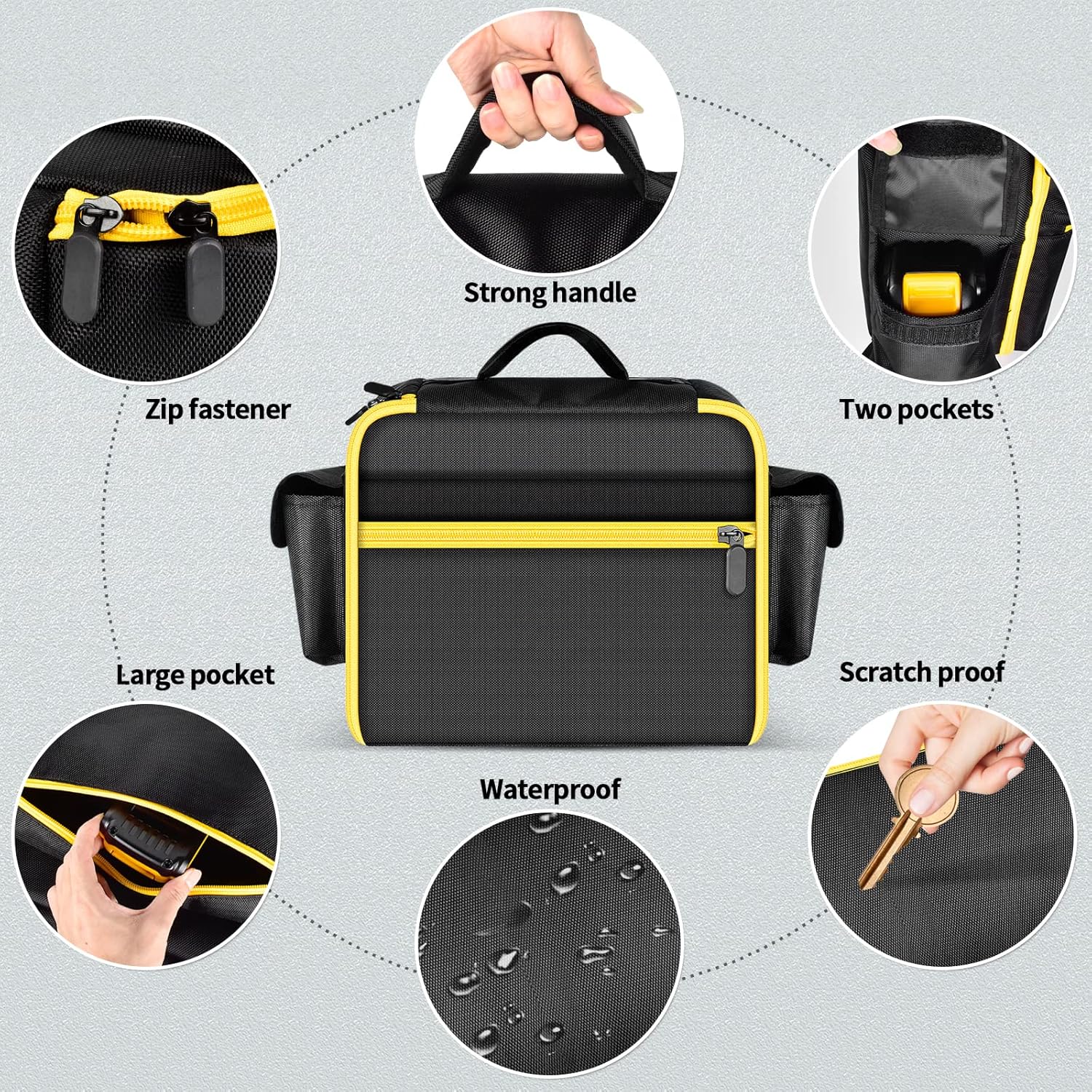 Tas Aksesoris Elektronik, Tas  - Tech Accessories Travel Bag ulasan dan harga