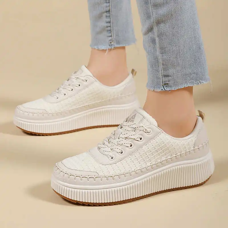 Sepatu kets flat wanita, sepat - Tech Accessories Luxury ulasan dan harga