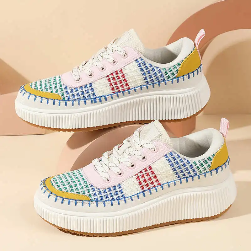 Sepatu kets flat wanita, sepat - Tech Accessories Luxury ulasan dan harga