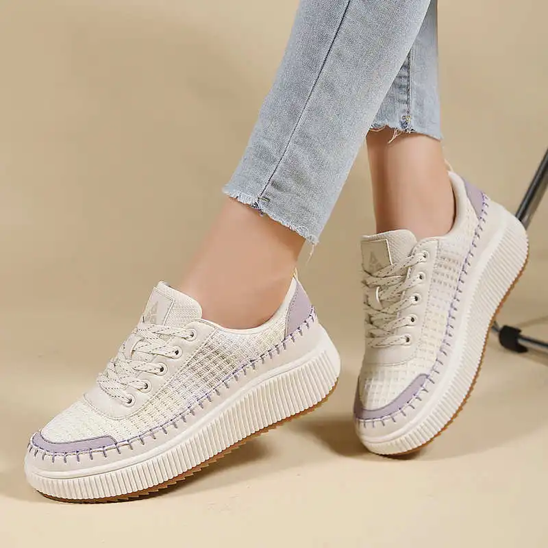 Sepatu kets flat wanita, sepat - Tech Accessories Luxury ulasan dan harga