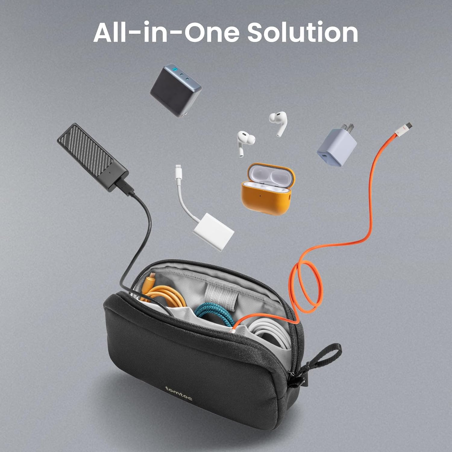 Tas Organizer Elektronik Tahan - Tech Accessories Travel Bag ulasan dan harga