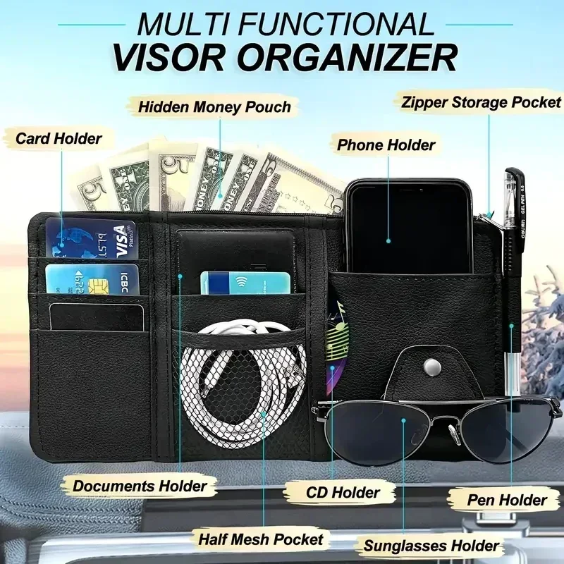 Organizer Pelindung Matahari M - Tech Accessories For Car ulasan dan harga