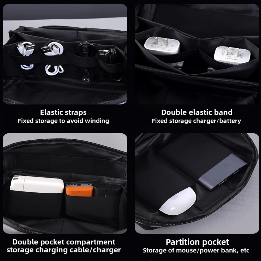 Tas Penyimpanan Kabel Data Por - Tech Accessories Travel Bag ulasan dan harga