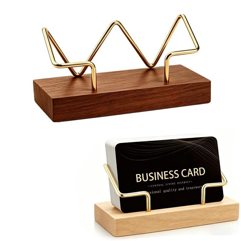 【A8】Tempat Kartu Nama Kayu, Or - Tech Accessories For Office ulasan dan harga