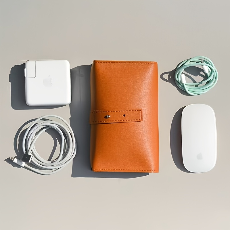 1pc Tas Organizer Kulit untuk  - Tech Accessories Travel Bag ulasan dan harga