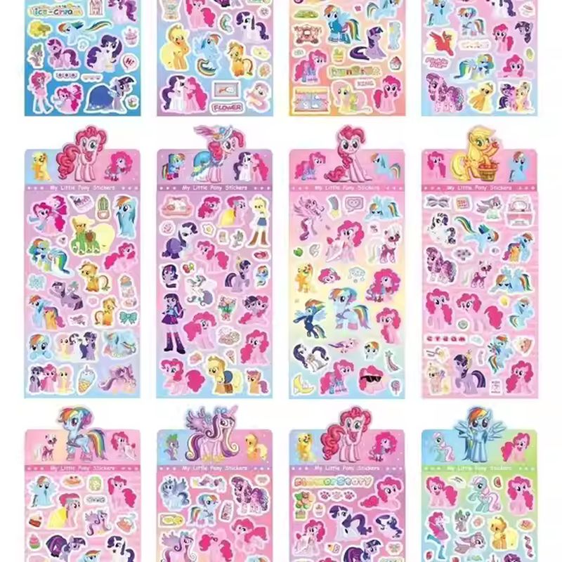 Set Stiker Laser Little Pony S - Tech Accessories For Office ulasan dan harga