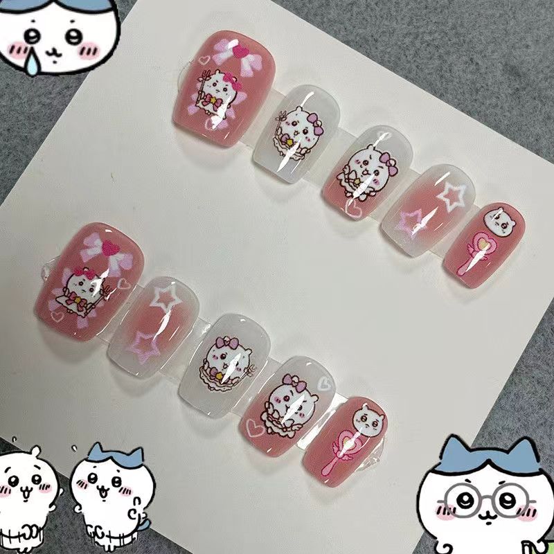Nail Art yiji ハチワレ Hachiware う - Nail Tech Accessories ulasan dan harga