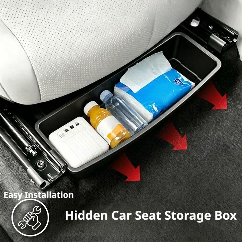Kotak Penyimpanan Bawah Kursi  - Tech Accessories For Car ulasan dan harga