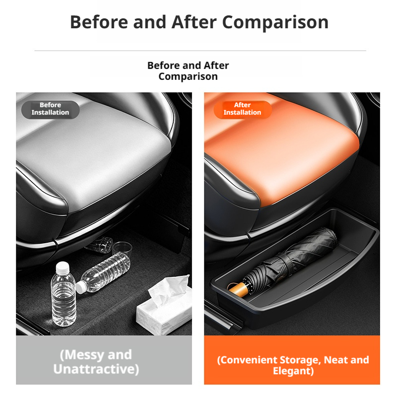 Kotak Penyimpanan Bawah Kursi  - Tech Accessories For Car ulasan dan harga