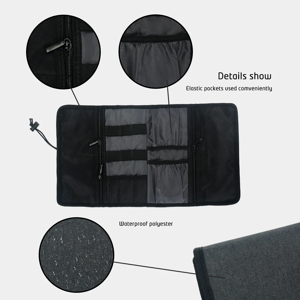 Kantong kabel Organizer elektr - Tech Accessories Travel Bag ulasan dan harga