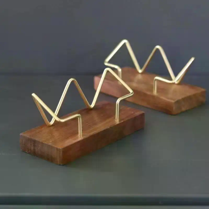 Tempat Kartu Nama Kayu, Organi - Tech Accessories For Office ulasan dan harga