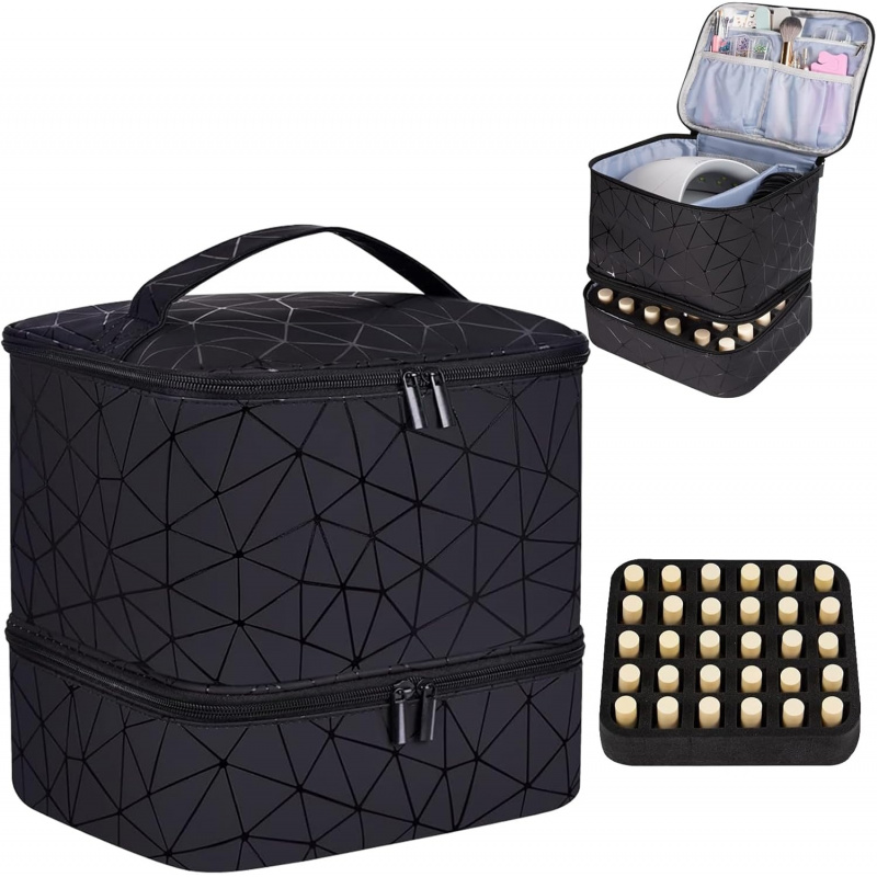 Kotak Penyimpanan Nail Art Pro - Nail Tech Accessories ulasan dan harga