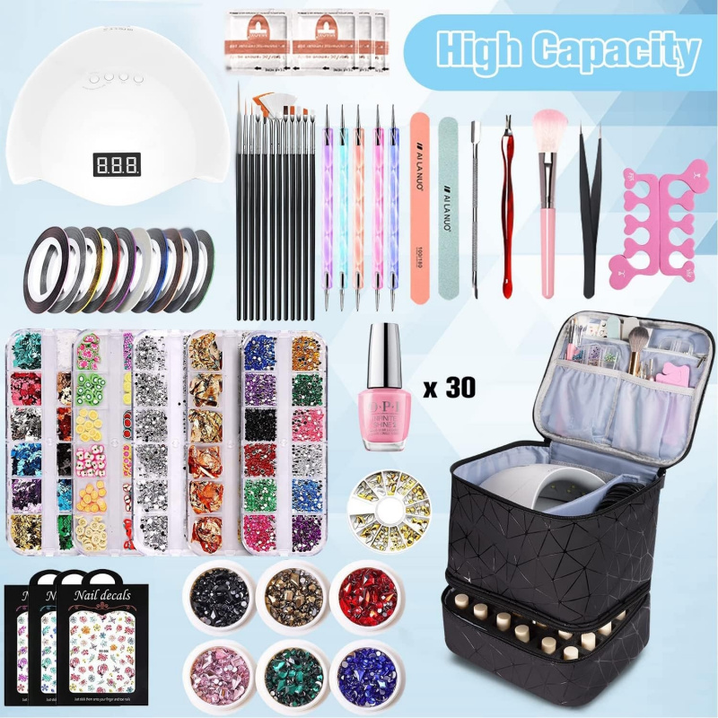 Kotak Penyimpanan Nail Art Pro - Nail Tech Accessories ulasan dan harga