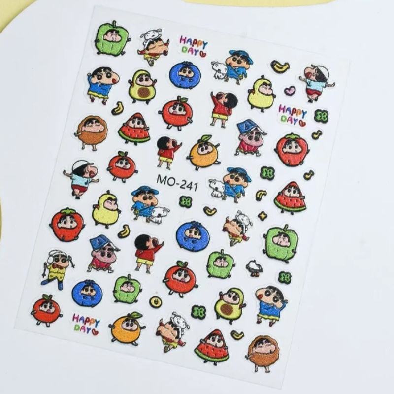 Crayon Shin-chan Kertas Kreati - Nail Tech Accessories ulasan dan harga
