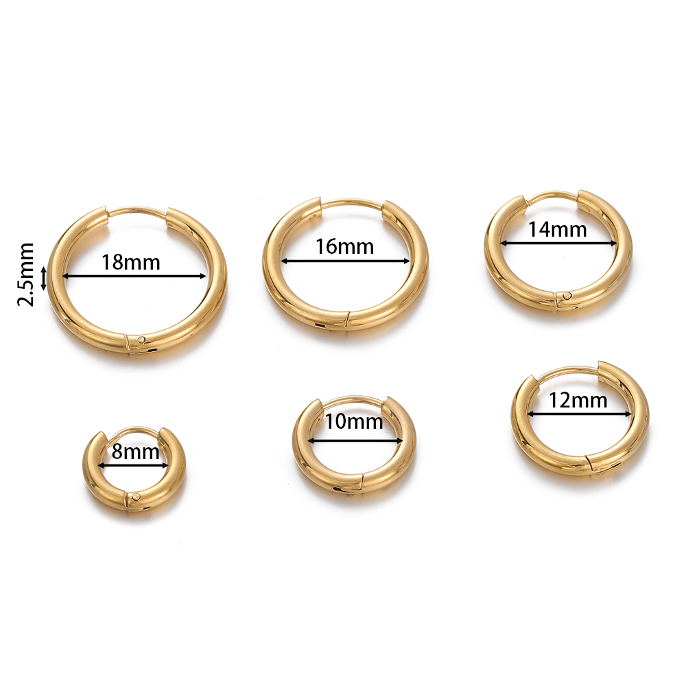 2 Buah 8/10/12/14/16/18Mm Anti - Y2K Tech Accessories ulasan dan harga
