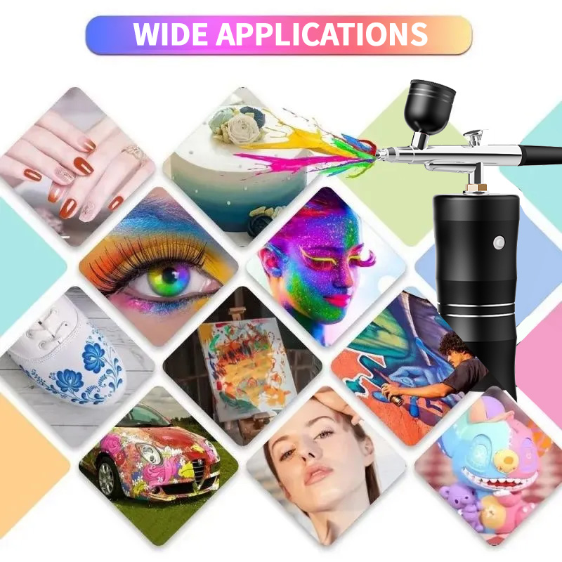 Kit Kompresor Udara Mini Sempr - Nail Tech Accessories ulasan dan harga