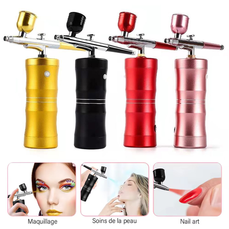 Kit Kompresor Udara Mini Sempr - Nail Tech Accessories ulasan dan harga
